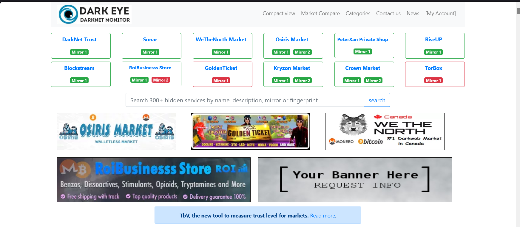 Dark Eye Advertising Platform