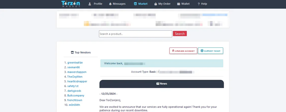 Torzon Marketplace